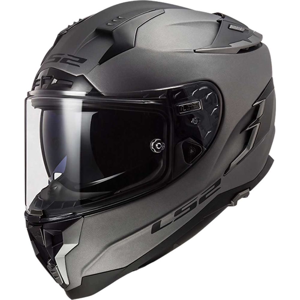 LS2 FF327 Challenger HPFC Full Face Helmet Matt Titanium FREE 1 YEAR Returns, FREE UK Delivery | ThrottleChimp