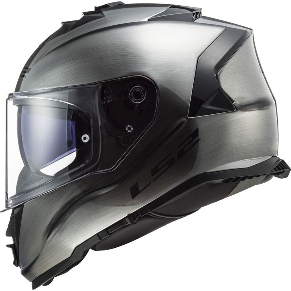 LS2 FF800 Storm 2 ECE 22.06 Full Face Helmet Jeans Titanium (Image 2) - ThrottleChimp