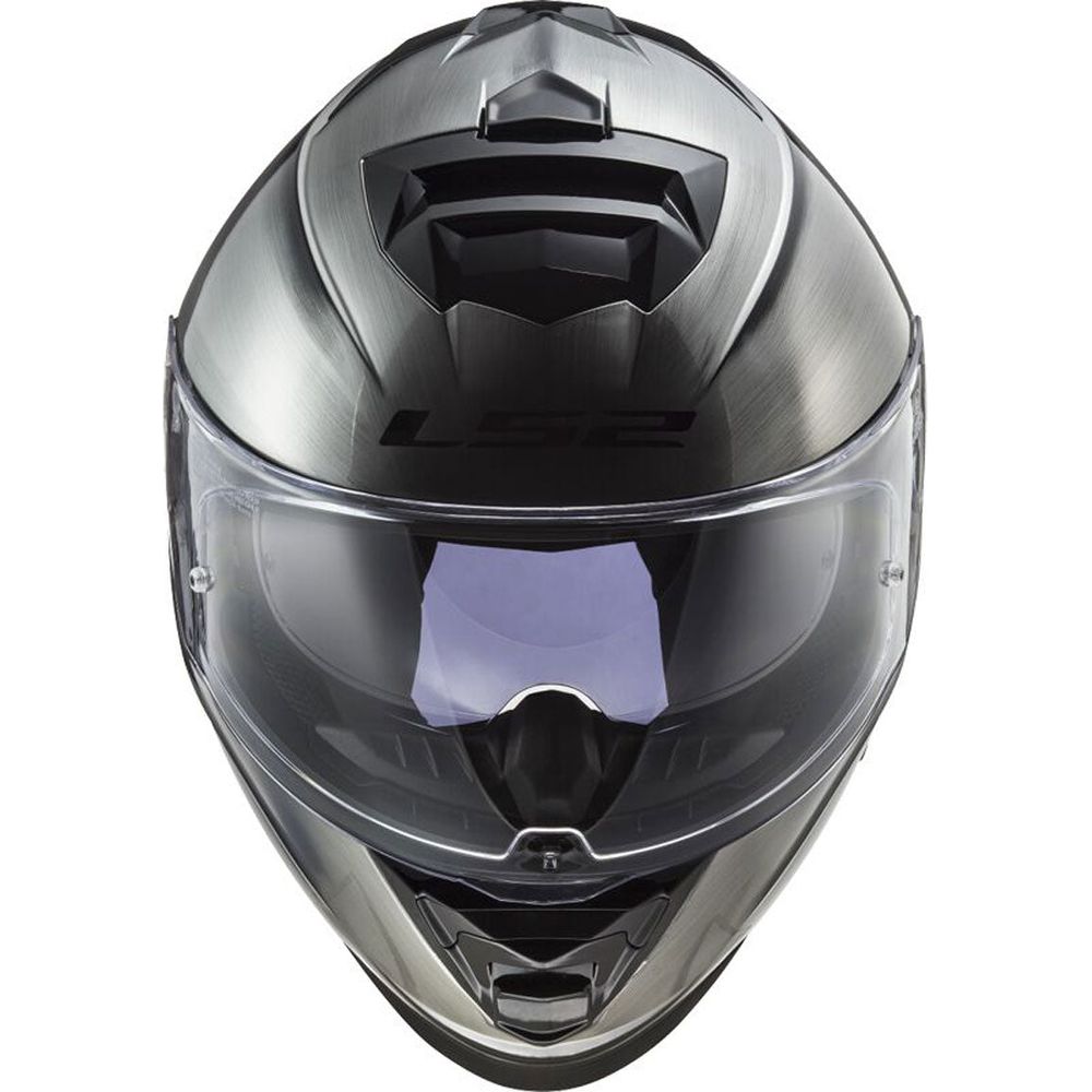 LS2 FF800 Storm 2 ECE 22.06 Full Face Helmet Jeans Titanium (Image 3) - ThrottleChimp