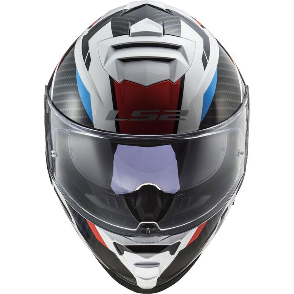 LS2 FF800 Storm 2 ECE 22.06 Full Face Helmet Racer Red / Blue (Image 3) - ThrottleChimp