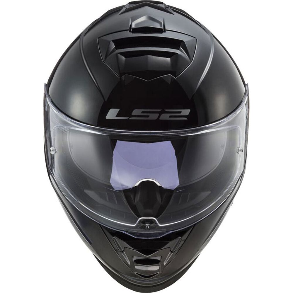 LS2 FF800 Storm 2 ECE 22.06 Full Face Helmet Solid Gloss Black (Image 3) - ThrottleChimp