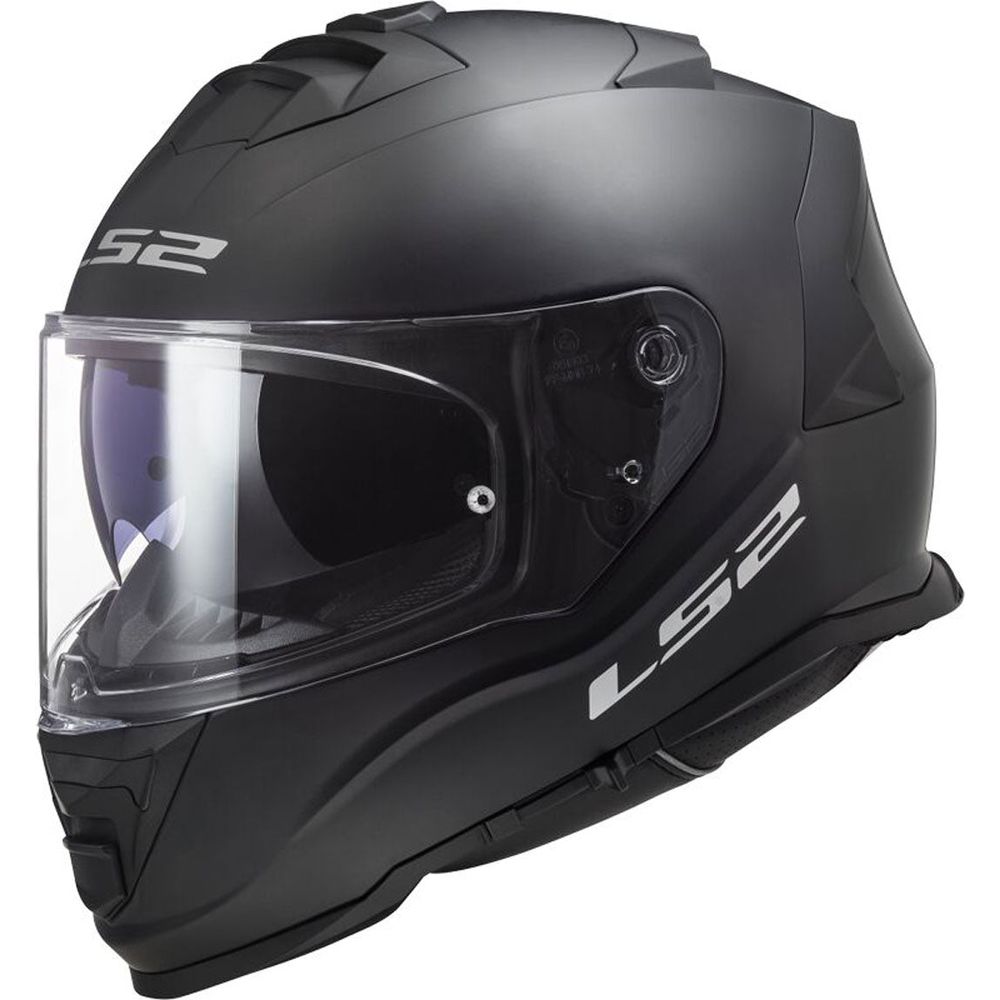 LS2 FF800 Storm 2 ECE 22.06 Full Face Helmet Solid Matt Black FREE 1 YEAR Returns, FREE UK Delivery | ThrottleChimp