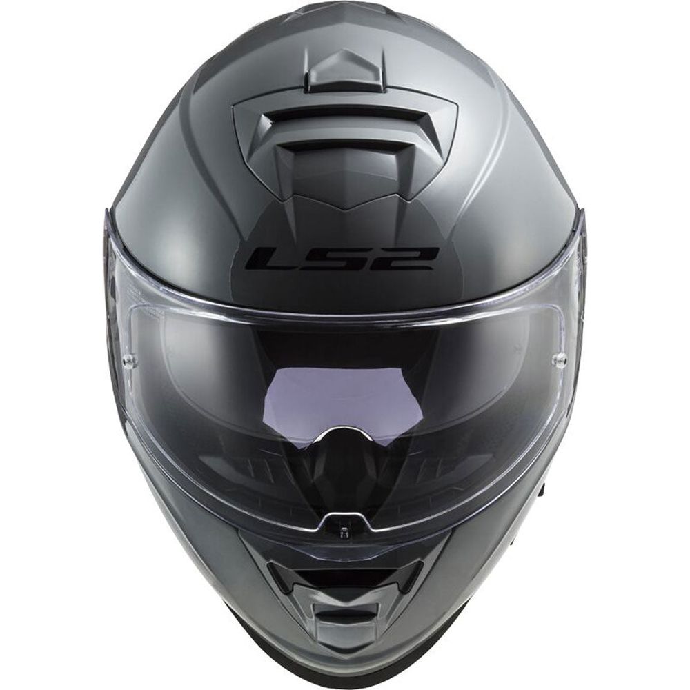 LS2 FF800 Storm 2 ECE 22.06 Full Face Helmet Solid Nardo Grey FREE 1 YEAR Returns, FREE UK Delivery | ThrottleChimp