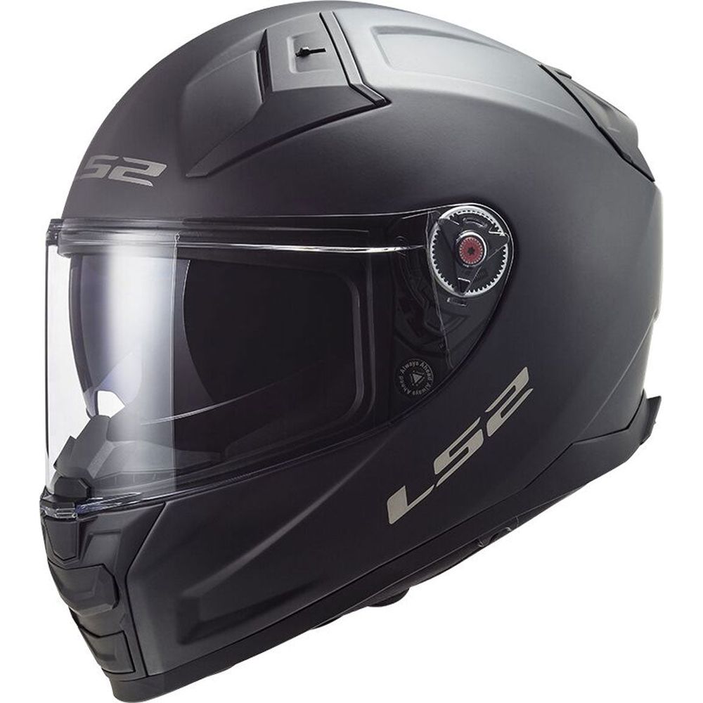 LS2 FF811 Vector 2 ECE 22.06 Full Face Helmet Matt Black With 4X UCS Intercom - ThrottleChimp