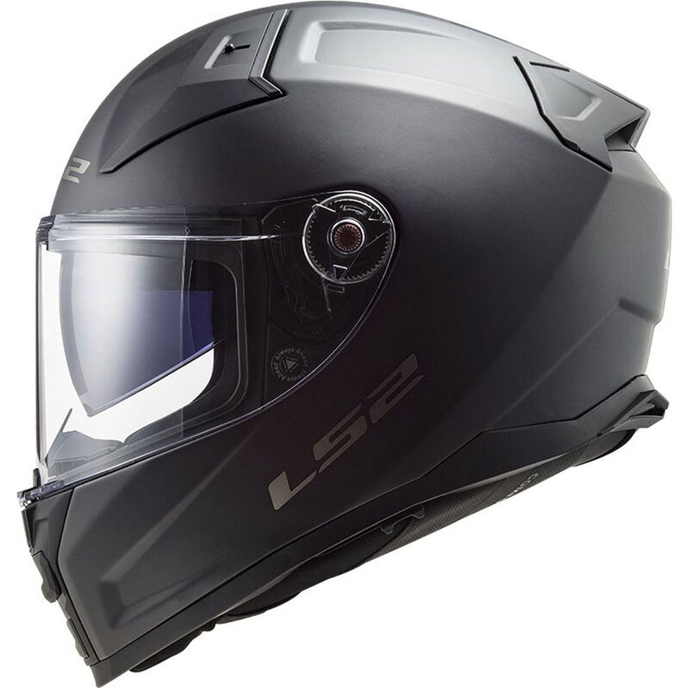 LS2 FF811 Vector 2 ECE 22.06 Full Face Helmet Matt Black With 4X UCS Intercom FREE 1 YEAR Returns, FREE UK Delivery | ThrottleChimp