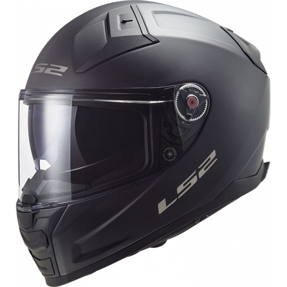 LS2 FF811 Vector 2 ECE 22.06 Full Face Helmet Solid Matt Black FREE 1 YEAR Returns, FREE UK Delivery | ThrottleChimp