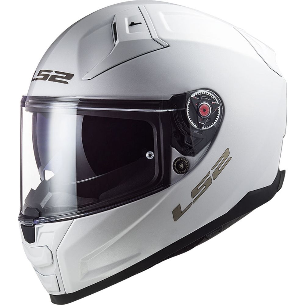 LS2 FF811 Vector 2 ECE 22.06 Full Face Helmet Solid White FREE 1 YEAR Returns, FREE UK Delivery | ThrottleChimp