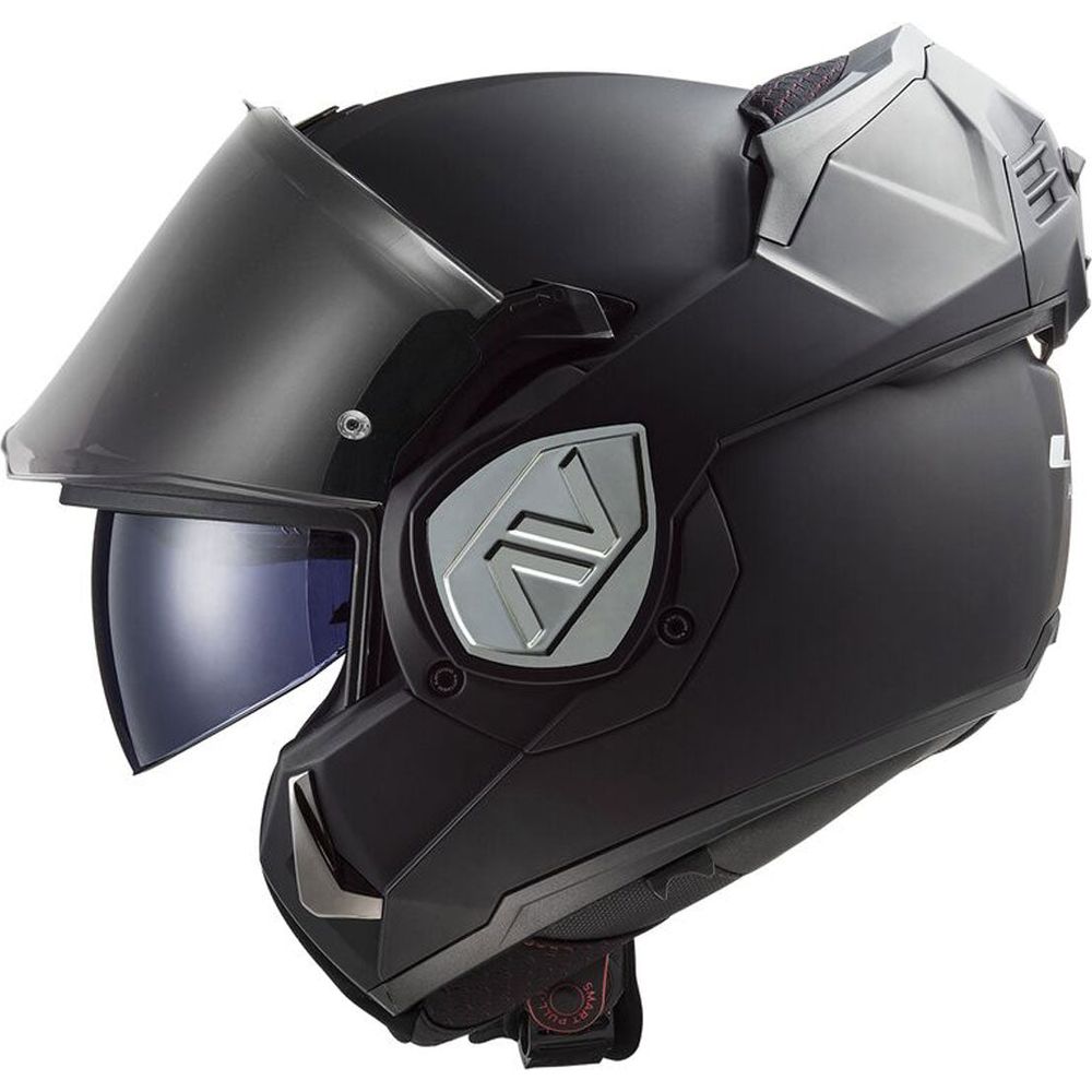 LS2 FF901 Advant X ECE 22.06 Flip-Up Helmet Matt Black With 4X UCS Intercom FREE 1 YEAR Returns, FREE UK Delivery | ThrottleChimp