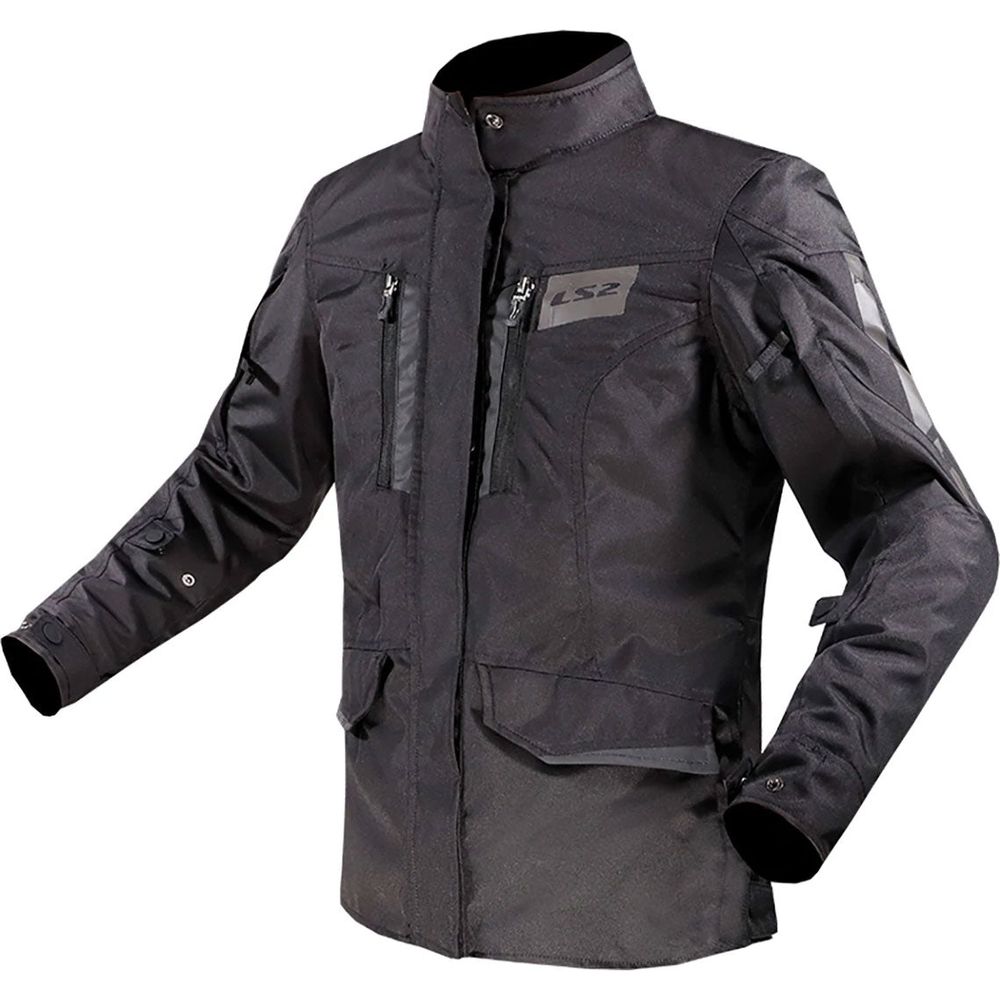 LS2 Metropolis Evo Ladies Textile Jacket Black - ThrottleChimp