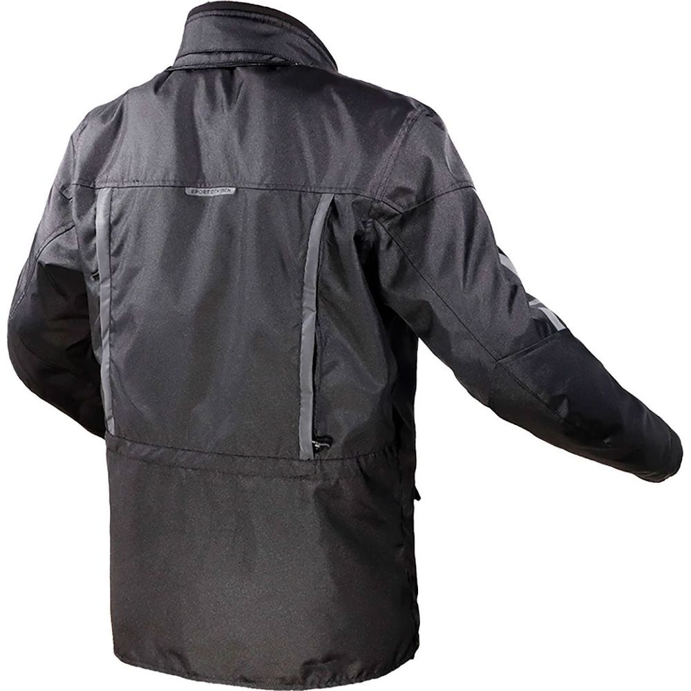 LS2 Metropolis Evo Textile Jacket Black (Image 2) - ThrottleChimp