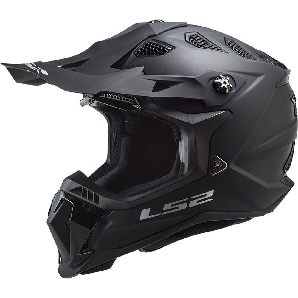 LS2 MX700 Subverter ECE 22.06 Motocross Helmet Noir Black - ThrottleChimp