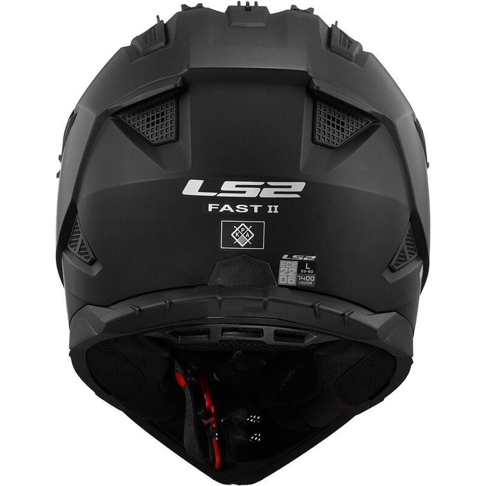 LS2 MX708 Fast 2 ECE 22.06 Motocross Helmet Solid Matt Black (Image 4) - ThrottleChimp