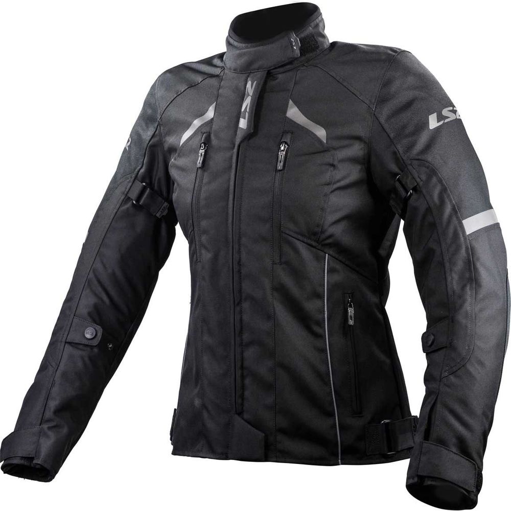 LS2 Serra Evo Ladies Textile Jacket Black - ThrottleChimp