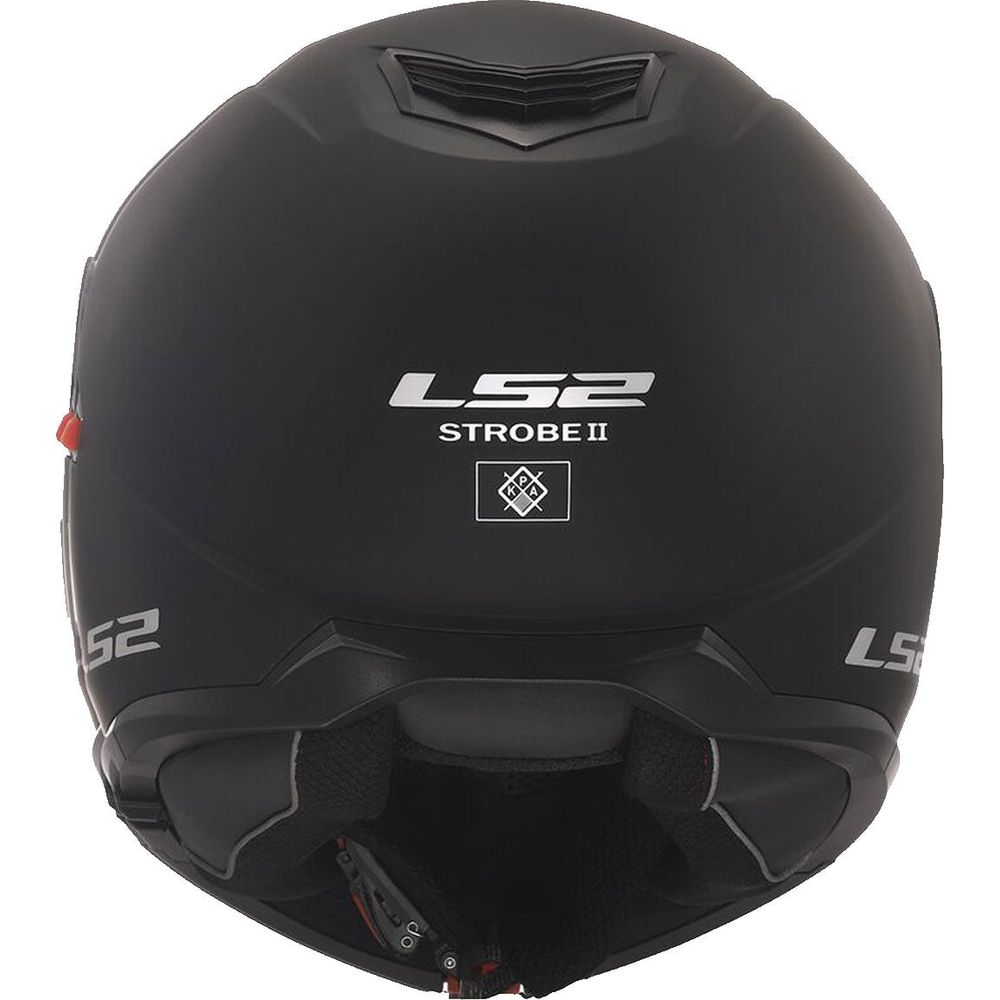 LS2 FF908 Strobe 2 ECE 22.06 Flip-Up Helmet Matt Black (Image 5) - ThrottleChimp