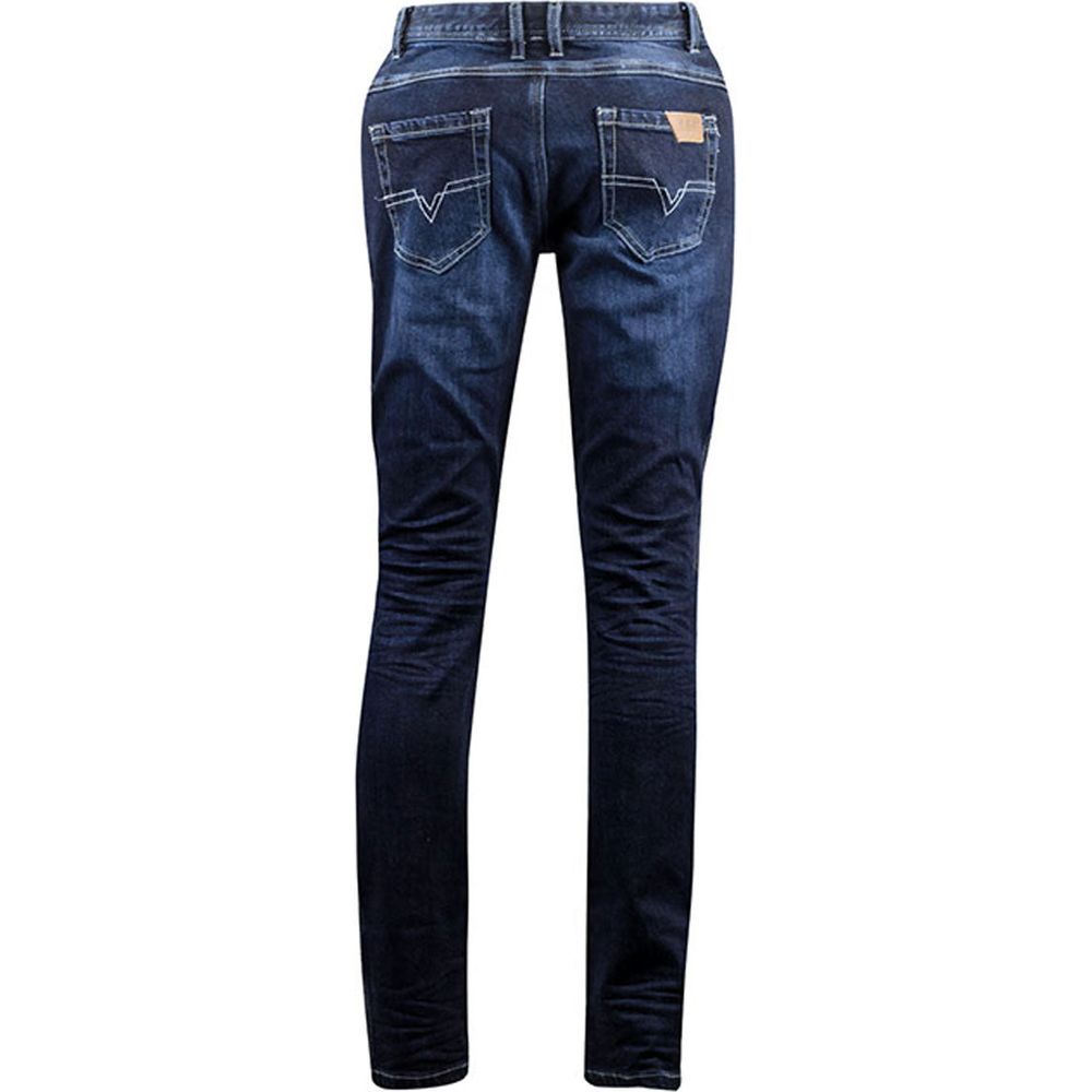 LS2 Vision Evo Ladies Riding Denim Jeans Blue (Image 2) - ThrottleChimp