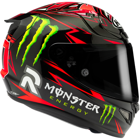 HJC RPHA 12 Quartararo Replica Full Face Helmet MC1 Black / Red