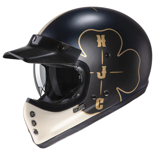 HJC V60 Ofera Full Face Helmet MC5SF Black FREE 1 YEAR Returns, FREE UK Delivery | ThrottleChimp