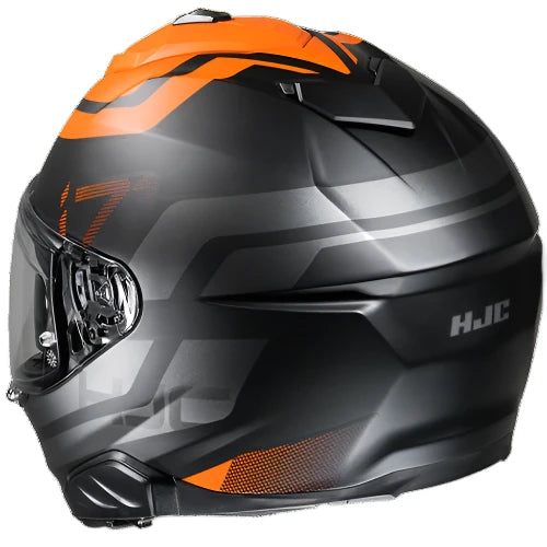 HJC I71 Enta Full Face Helmet MC7SF Orange (Image 3) - ThrottleChimp