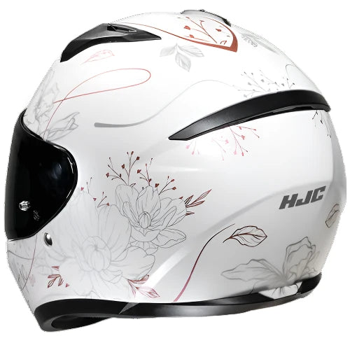 HJC C10 Epic Full Face Helmet MC8 Pink (Image 4) - ThrottleChimp