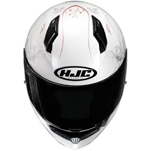 HJC C10 Epic Full Face Helmet MC8 Pink (Image 5) - ThrottleChimp