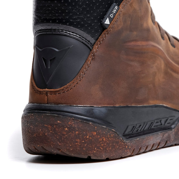 Dainese Metractive D-WP Riding Shoes Brown (Image 5) - ThrottleChimp