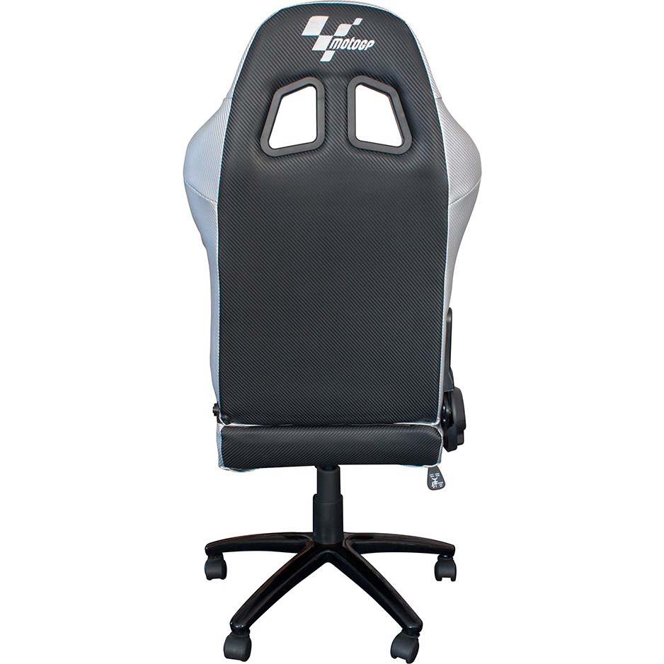 MotoGP Team Chair Black / Silver (Image 3) - ThrottleChimp