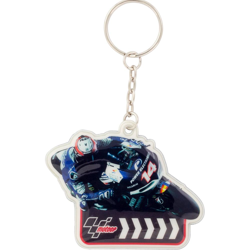 MotoGP De Puniet 14 PVC Keyfob - ThrottleChimp