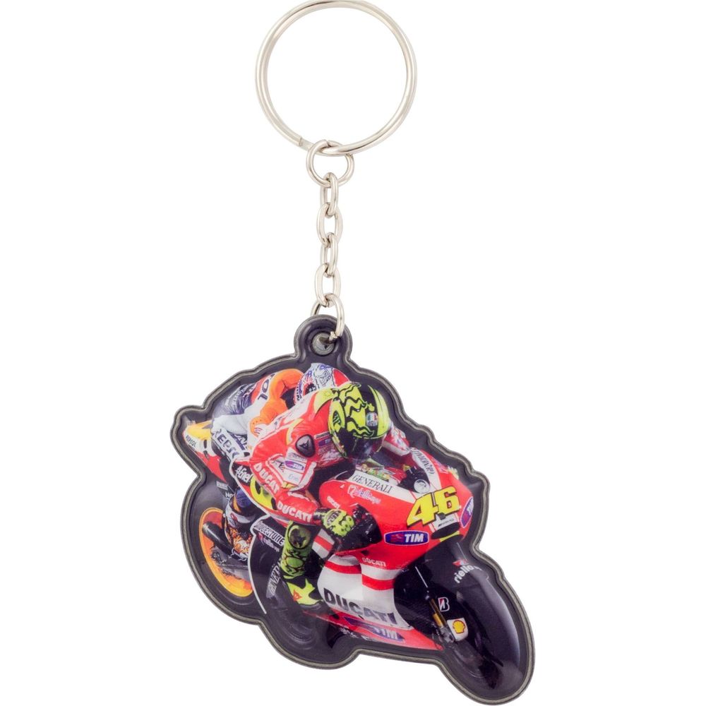 MotoGP Rossi 46 Tuck PVC Keyfob - ThrottleChimp