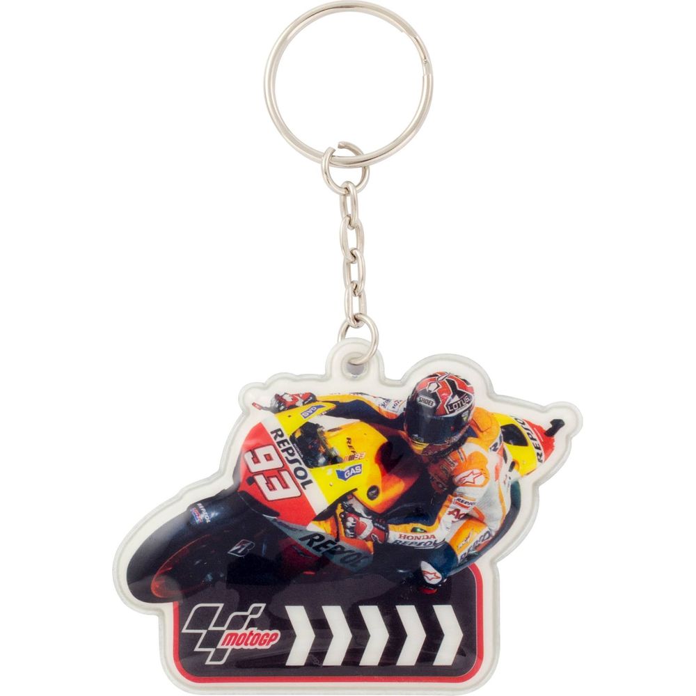 MotoGP Marquez 93 PVC Keyfob - ThrottleChimp