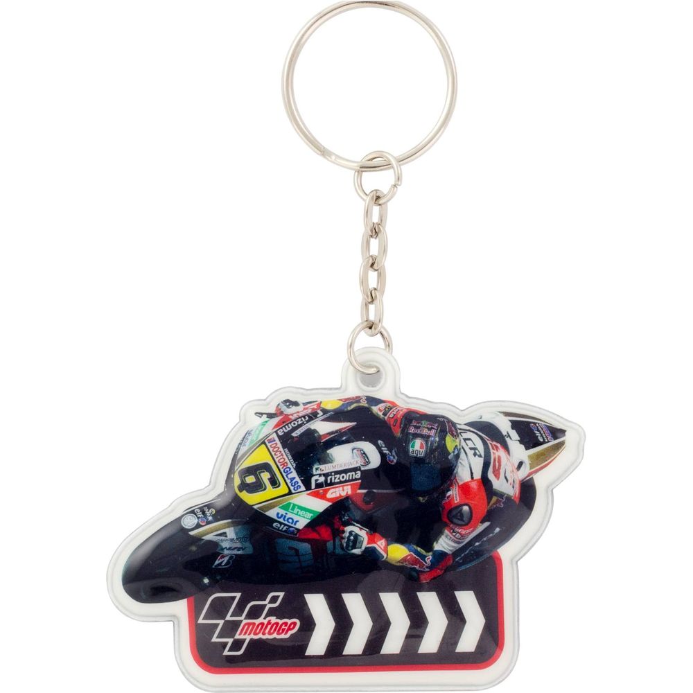 MotoGP Bradl 6 PVC Keyfob - ThrottleChimp