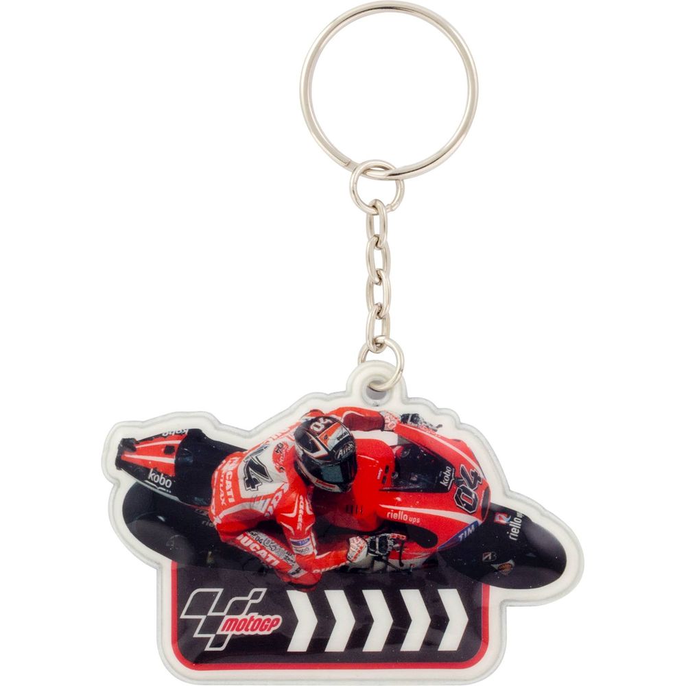 MotoGP Dovizioso 04 PVC Keyfob - ThrottleChimp