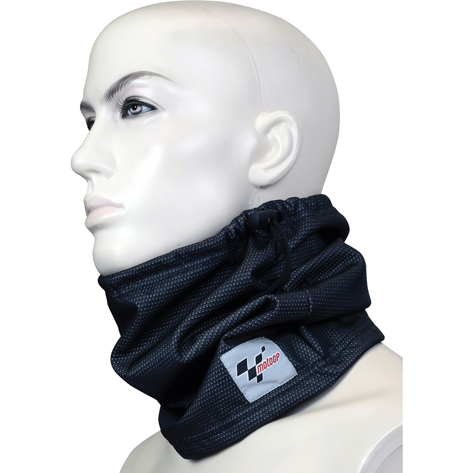 MotoGP Anthracite Windproof Neck Tube Black - ThrottleChimp