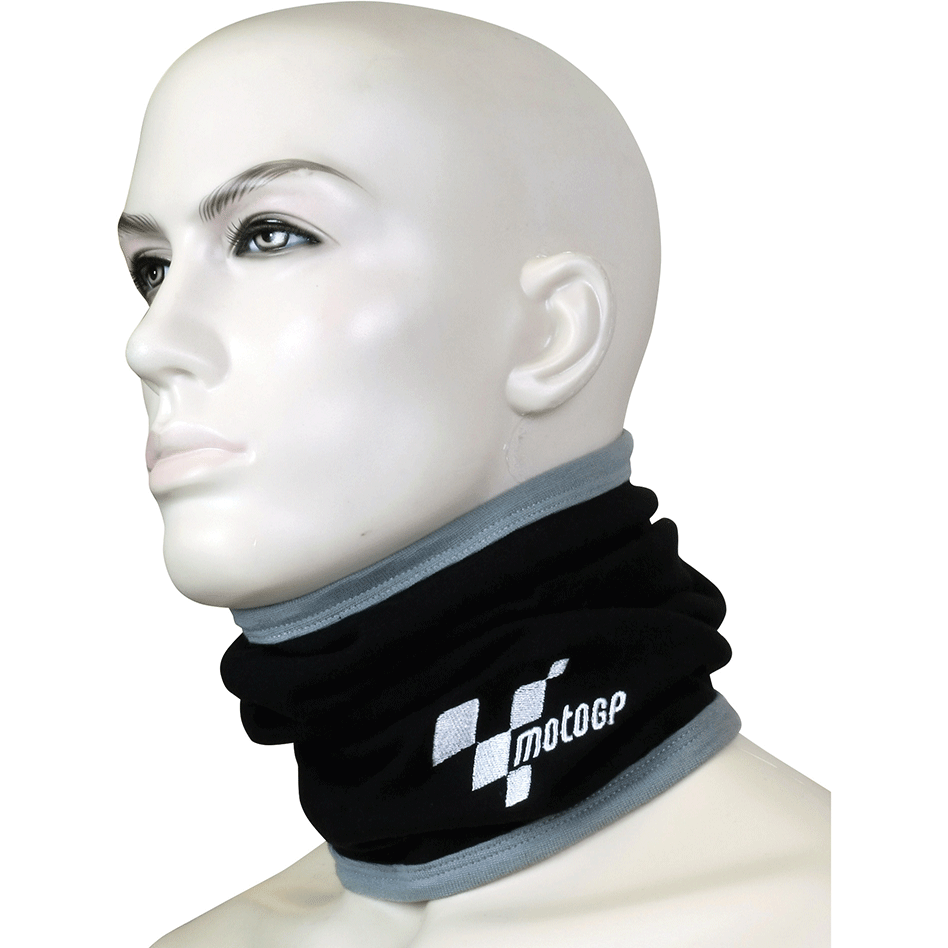 MotoGP Neck Tube Black / Grey - ThrottleChimp