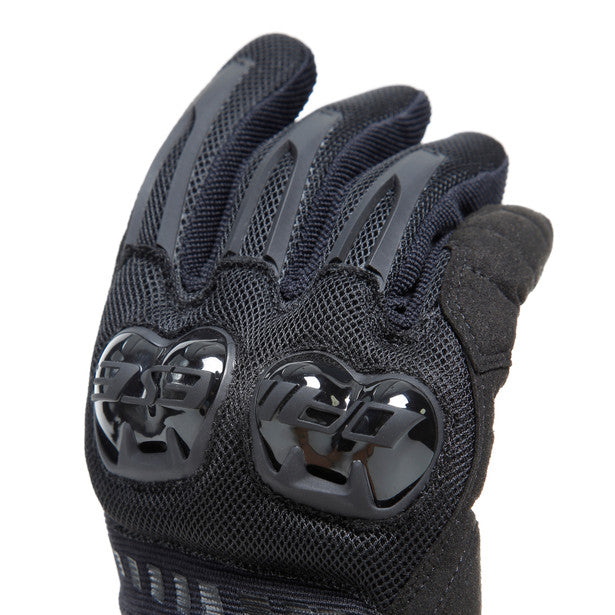 Dainese MIG 3 Air Textile Gloves Black (Image 7) - ThrottleChimp