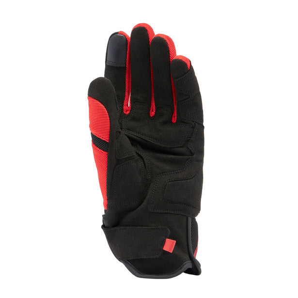 Dainese MIG 3 Air Textile Gloves Black / Lave Red (Image 8) - ThrottleChimp