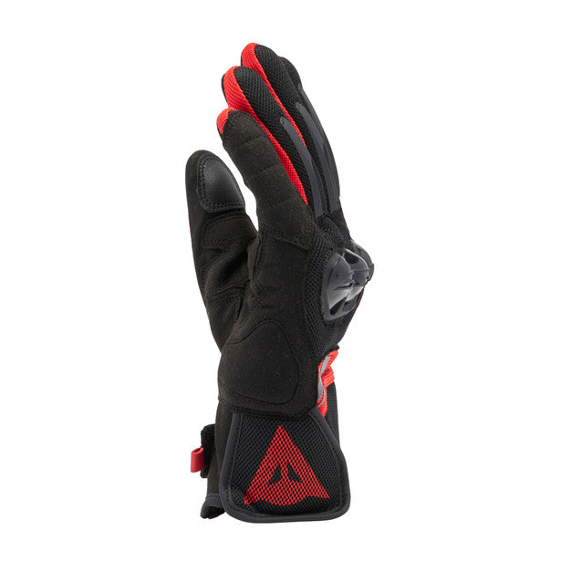 Dainese MIG 3 Air Textile Gloves Black / Lave Red (Image 7) - ThrottleChimp