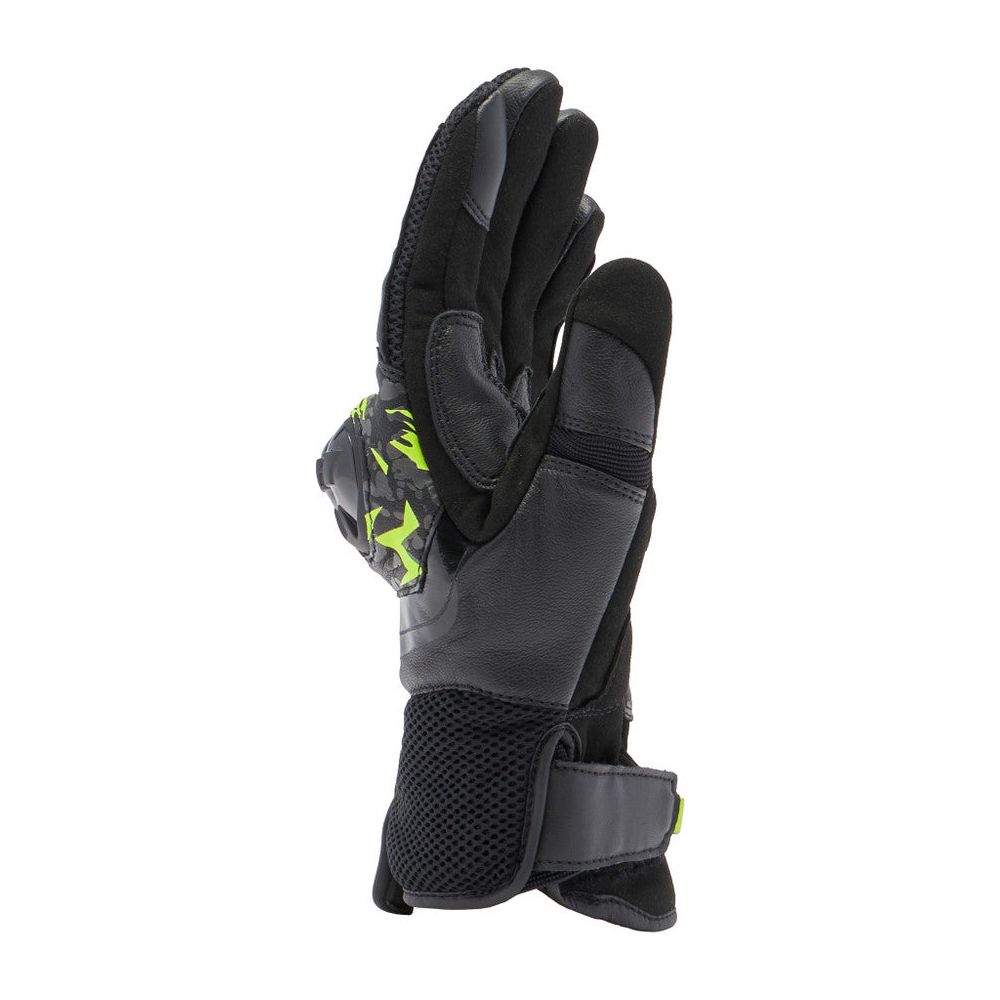 Dainese MIG 3 Leather Gloves Black / Anthracite / Yellow