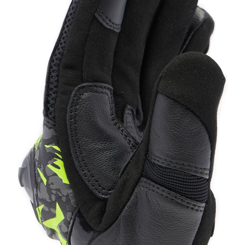 Dainese MIG 3 Leather Gloves Black / Anthracite / Yellow