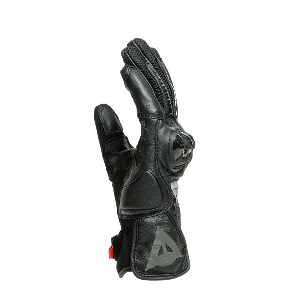 Dainese MIG 3 Leather Gloves Black / Black (Image 4) - ThrottleChimp