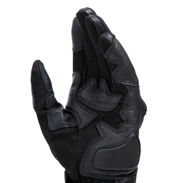 Dainese MIG 3 Leather Gloves Black / Black (Image 9) - ThrottleChimp