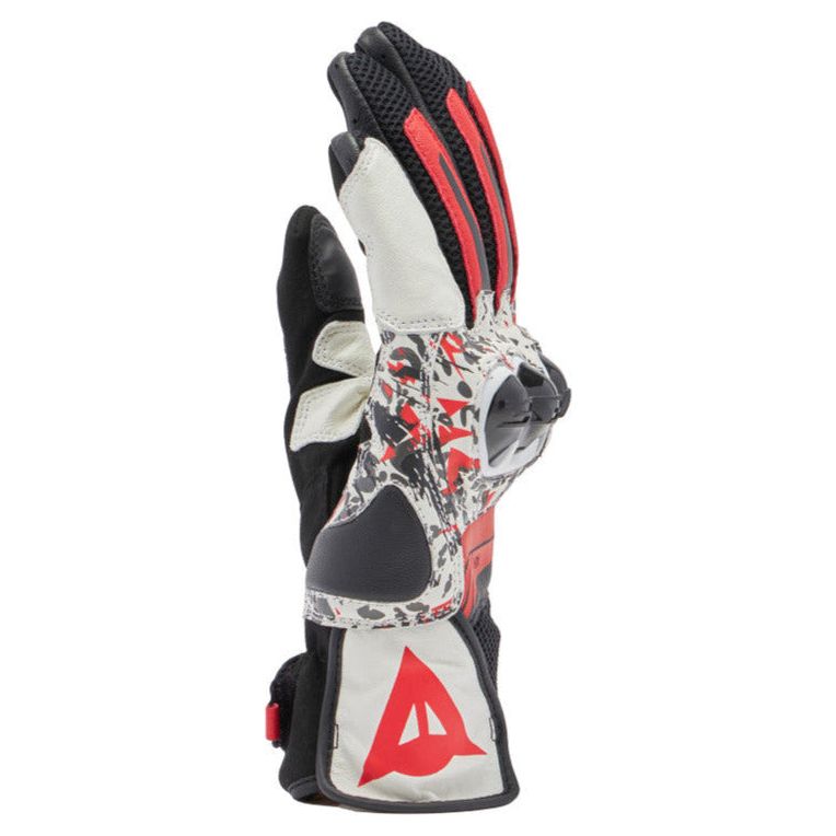 Dainese MIG 3 Leather Gloves Black / Red / White