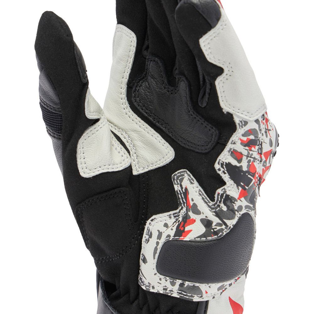 Dainese MIG 3 Leather Gloves Black / Red / White