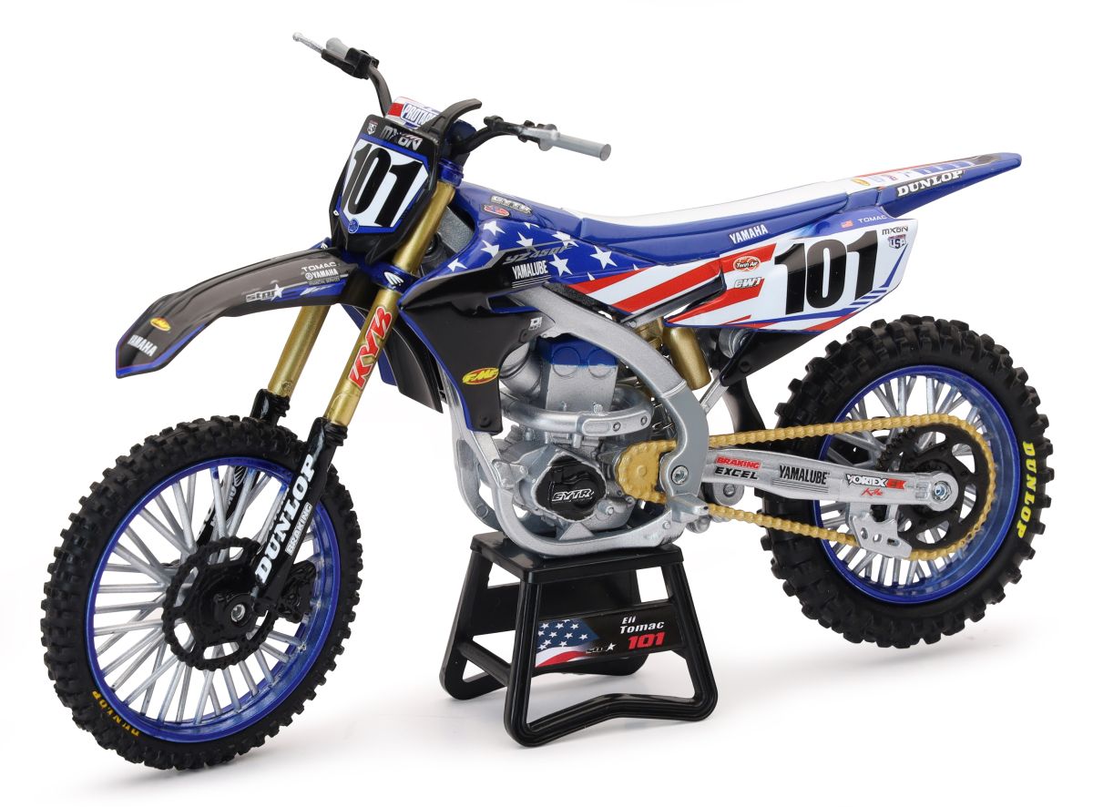 New-Ray Miniatuur Yamaha Yz450F Motocross Of Nations Eli Tomac - 1:12 Model FREE 1 YEAR Returns, FREE UK Delivery | ThrottleChimp