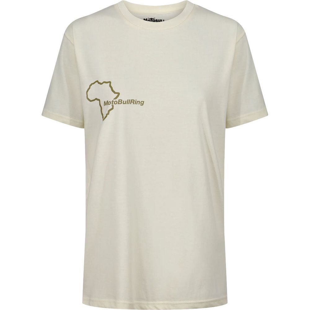 MotoBull Ring T-Shirt Ecru Cream - ThrottleChimp