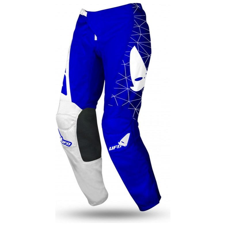 UFO Tecno MX Trouser Blue / White - ThrottleChimp