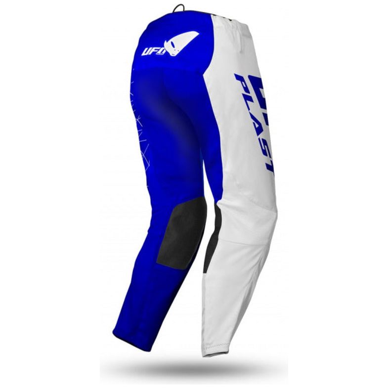 UFO Tecno MX Trouser Blue / White (Image 2) - ThrottleChimp