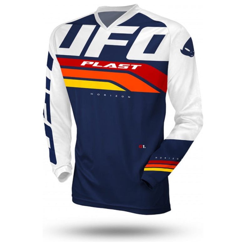 UFO Horizon MX Jersey Blue / White - ThrottleChimp