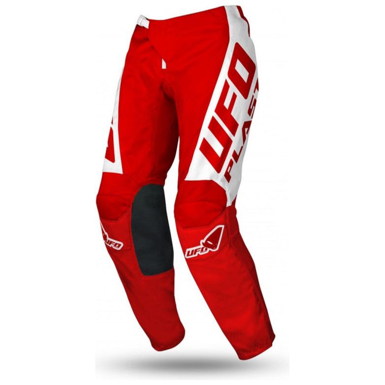 UFO Horizon MX Trouser Red / White - ThrottleChimp