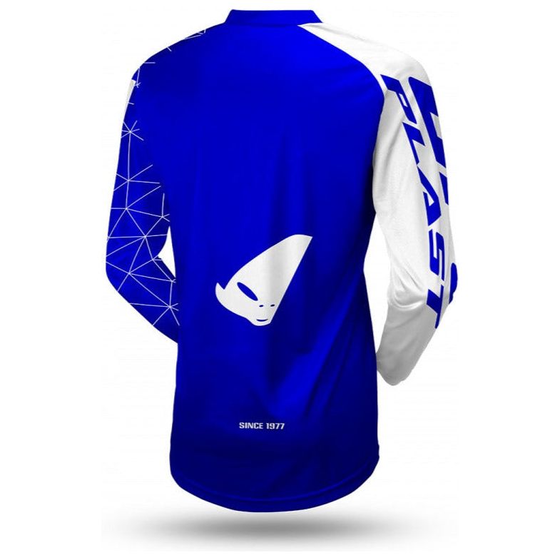 UFO Tecno MX Jersey Blue / White (Image 2) - ThrottleChimp