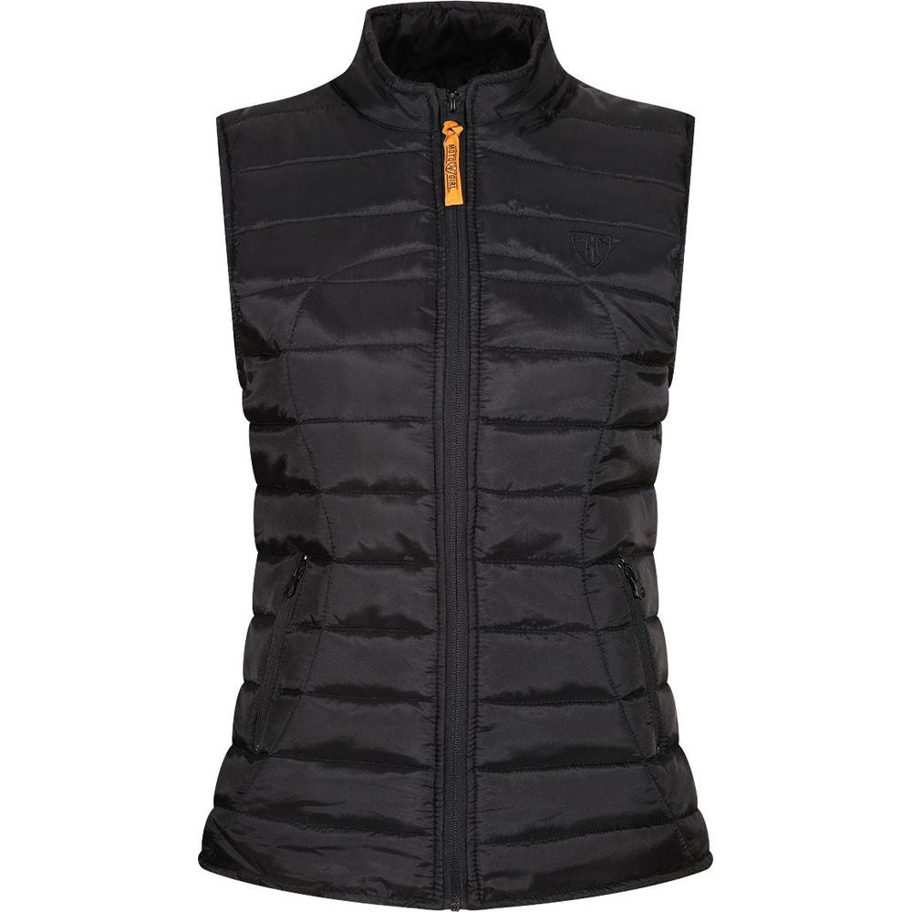 MotoGirl Joules Ladies Gilet Black - ThrottleChimp